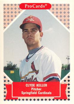 1991-92 ProCards Tomorrow's Heroes #318 Clyde Keller Front