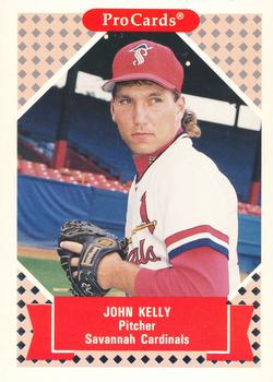 1991-92 ProCards Tomorrow's Heroes #319 John Kelly Front