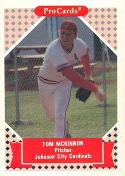 1991-92 ProCards Tomorrow's Heroes #326 Tom McKinnon Front