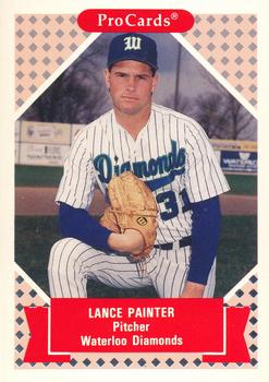 1991-92 ProCards Tomorrow's Heroes #339 Lance Painter Front