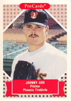1991-92 ProCards Tomorrow's Heroes #342 Johnny Ard Front