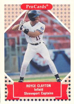 1991-92 ProCards Tomorrow's Heroes #343 Royce Clayton Front