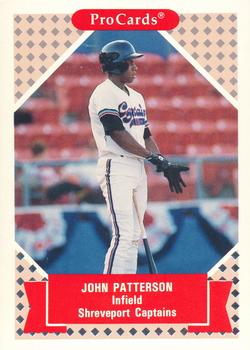 1991-92 ProCards Tomorrow's Heroes #345 John Patterson Front