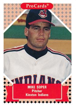 1991-92 ProCards Tomorrow's Heroes #54 Mike Soper Front