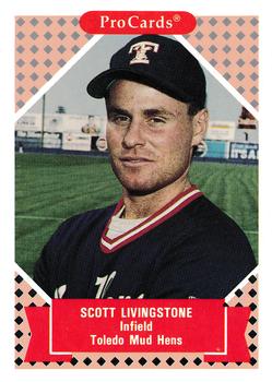 1991-92 ProCards Tomorrow's Heroes #64 Scott Livingstone Front