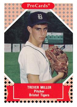 1991-92 ProCards Tomorrow's Heroes #72 Trever Miller Front