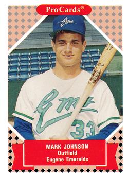 1991-92 ProCards Tomorrow's Heroes #79 Mark Johnson Front