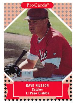 1991-92 ProCards Tomorrow's Heroes #83 Dave Nilsson Front
