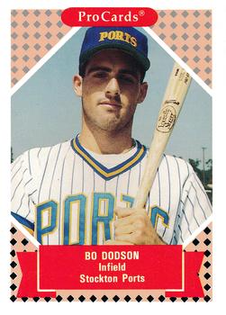 1991-92 ProCards Tomorrow's Heroes #87 Bo Dodson Front
