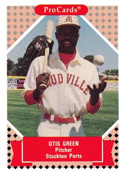 1991-92 ProCards Tomorrow's Heroes #88 Otis Green Front