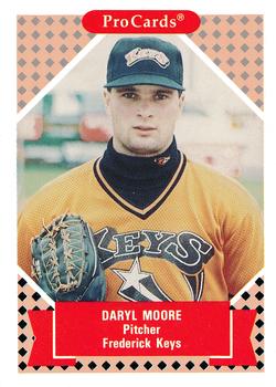 1991-92 ProCards Tomorrow's Heroes #8 Daryl Moore Front