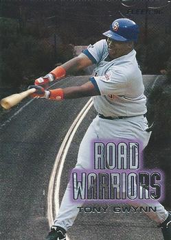 1996 Fleer - Road Warriors #2 Tony Gwynn Front