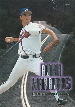 1996 Fleer - Road Warriors #3 Greg Maddux Front