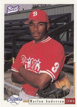 1996 Best #5 Marlon Anderson Front