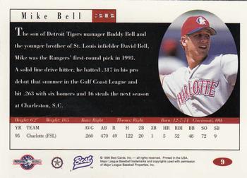 1996 Best #9 Mike Bell Back