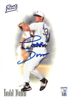 1996 Best - Autographs #NNO Todd Dunn Front