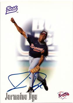 1996 Best - Autographs #NNO Jermaine Dye Front