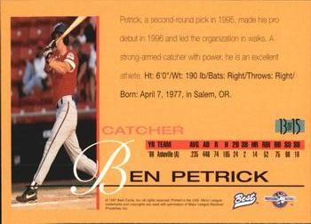 1997 Best - Best All-Stars #13 Ben Petrick Back