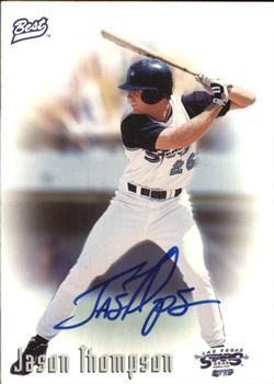 1997 Best - Autographs Autograph Series #NNO Jason Thompson Front