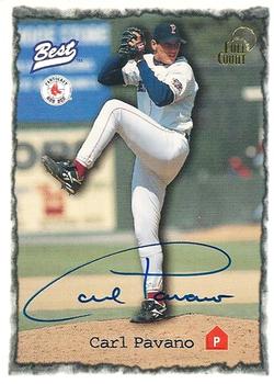 1998 Team Best - Full Count Autographs #NNO Carl Pavano Front