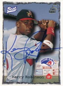 1998 Team Best - Full Count Autographs #NNO Kerry Robinson Front