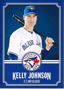 2012 Swing Into Summer Safety Toronto Blue Jays #NNO Kelly Johnson Front