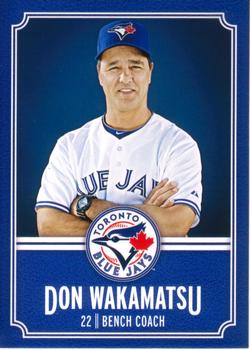 2012 Swing Into Summer Safety Toronto Blue Jays #NNO Don Wakamatsu Front