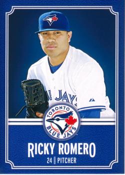 2012 Swing Into Summer Safety Toronto Blue Jays #NNO Rick Romero Front