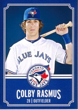 2012 Swing Into Summer Safety Toronto Blue Jays #NNO Colby Rasmus Front