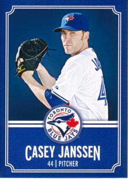 2012 Swing Into Summer Safety Toronto Blue Jays #NNO Casey Janssen Front