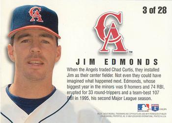 1996 Fleer - Team Leaders #3 Jim Edmonds Back