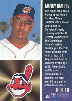 1996 Fleer - Tomorrow's Legends #9 Manny Ramirez Back