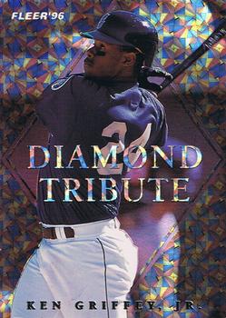 1996 Fleer Update - Diamond Tribute #3 Ken Griffey Jr. Front