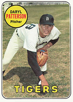 1969 Topps #101 Daryl Patterson Front