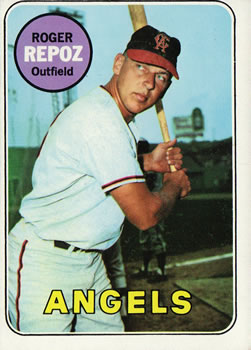 1969 Topps #103 Roger Repoz Front