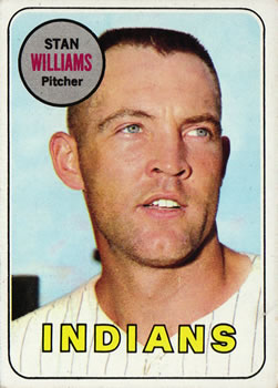 1969 Topps #118 Stan Williams Front