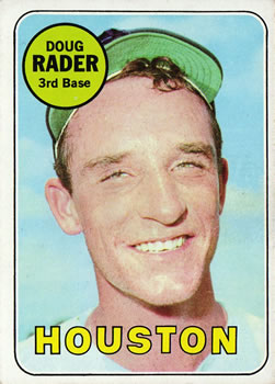 1969 Topps #119 Doug Rader Front