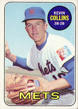 1969 Topps #127 Kevin Collins Front