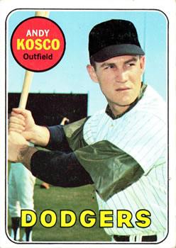 1969 Topps #139 Andy Kosco Front