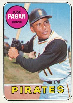 1969 Topps #192 Jose Pagan Front