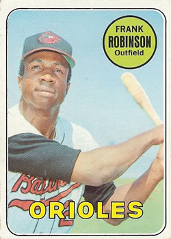 1969 Topps #250 Frank Robinson Front