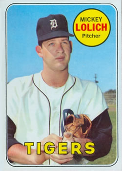 1969 Topps #270 Mickey Lolich Front
