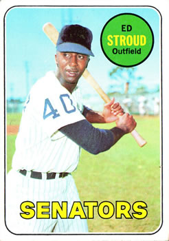 1969 Topps #272 Ed Stroud Front