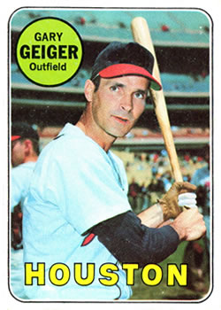 1969 Topps #278 Gary Geiger Front