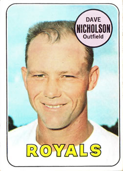 1969 Topps #298 Dave Nicholson Front