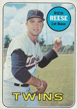 1969 Topps #56 Rich Reese Front