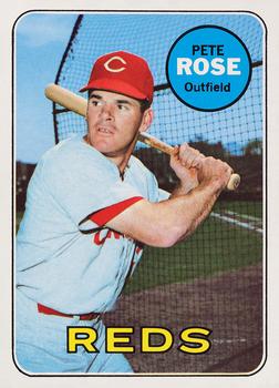 1969 Topps #120 Pete Rose Front