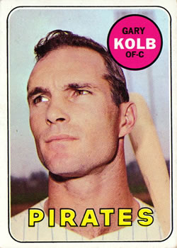 1969 Topps #307 Gary Kolb Front