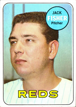 1969 Topps #318 Jack Fisher Front