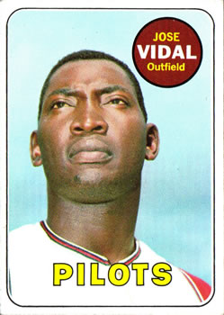 1969 Topps #322 Jose Vidal Front